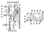 Cutler-Hammer No. 580 100 Amp Double Pole Contactors - Duke Electric